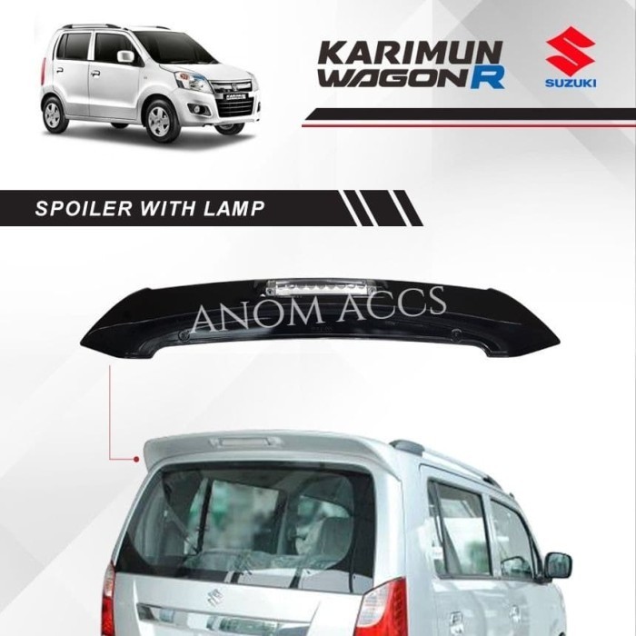 Spoiler Karimun Wagon R Dengan Lampu / Spoiler Wagon R With Lamp