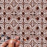 Kain Batik - Motif Batik Classic Luhur (Putih)