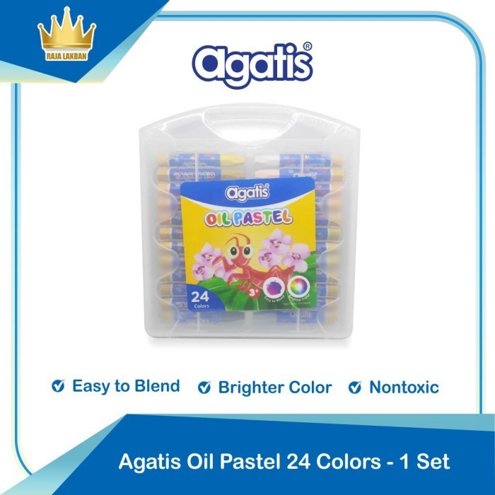 

Dijual Crayon / Oil Pastel Agatis 24 Warna - 1 Set Sale!!!