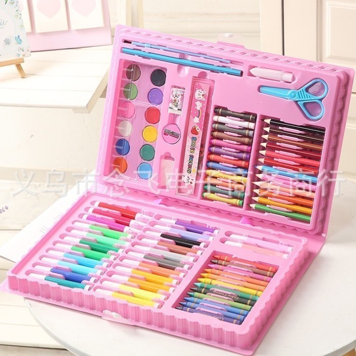 

Hemat Coloring Set 86 Pcs Crayon Spidol Catair Oil Pastel Cocok Untuk Kado Limited