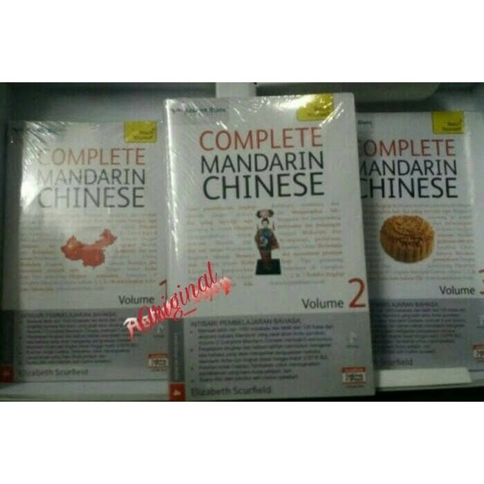 

BELAJAR BAHASA MANDARIN PAKET COMPLETE MANDARIN CHINESE VOL.1,2&3+ CD