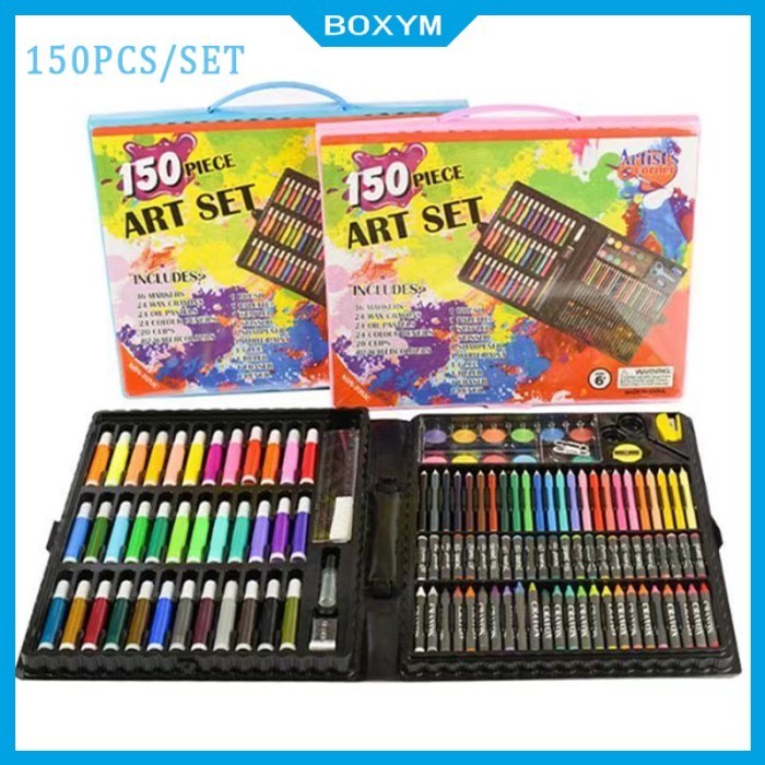 

Gilaa!!! Set Krayon Anak/150 Alat Menggambar Warna/Set Kado Ulang Tahun Krayon Bergaransi