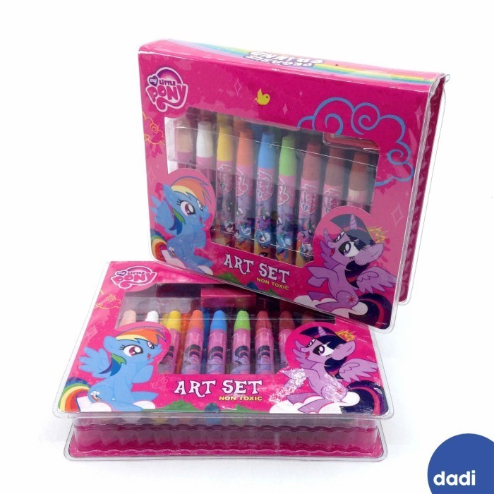 

Sale!!! Little Pony Art Set - Dadi/ Crayon Dan Pencil Mewarnai Sale!!!