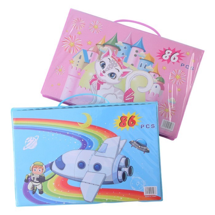 

Hemat Crayon Art Set Peralatan Lukis Anak Ukuran 42 86 150 168 208 Pcs Gilaa!!!