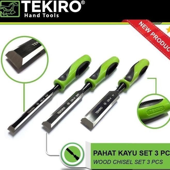 

Tekiro Pahat Kayu Set 3 Pcs Original | Wood Chiset Set | Opheliazulaikastore