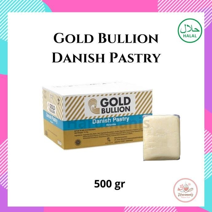 

Ready oke] Gold Bullion Danish Pastry Repack 500gr