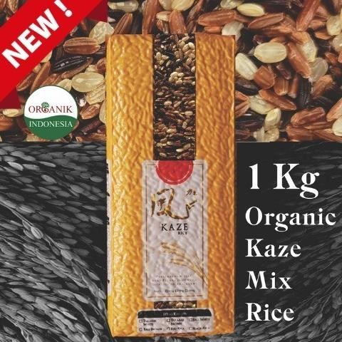 

[1 Kg] Beras Organik Kaze Mix - Kaze Rice