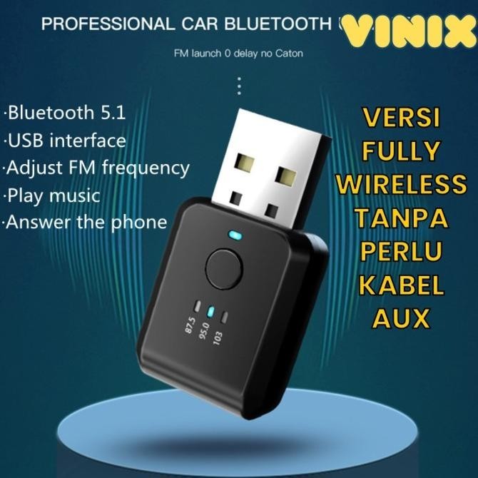 Bluetooth Tape Mobil / Car Bluetooth Audio Usb Dongle Bluetooth 5.1