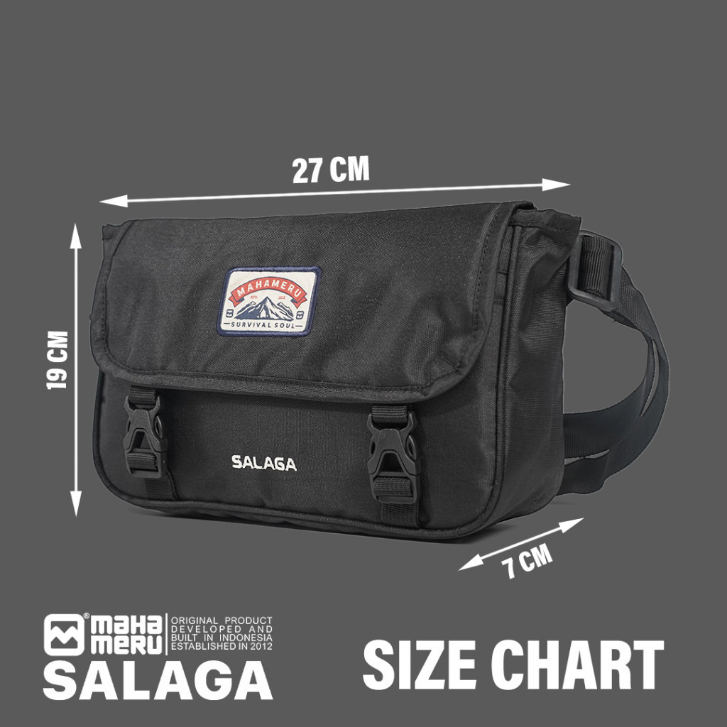 [SIMPLE] FAVORIT OUTFIT Mahameru Tas Selempang Salaga