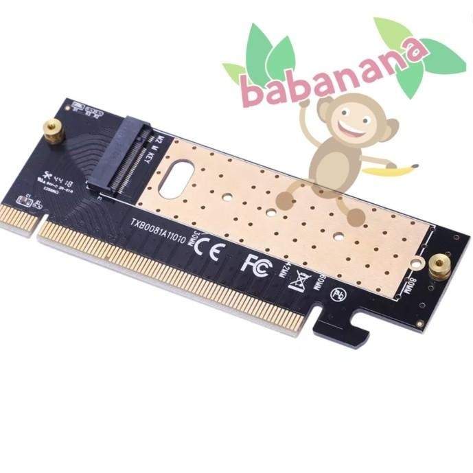 Pcie 16X To Nvme Adapter Converter Ssd Pcie-E Pci Express X16