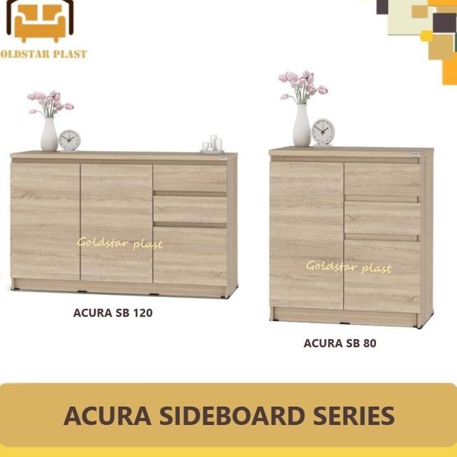 Lemari Bufet Minimalis/Lemari Cabinet Credenza/Acura SB 120/SB 80/CSD  |Arival