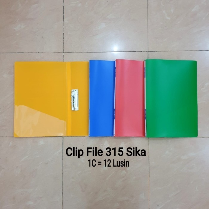 

Map Plastik Document Organizer Clip File 315 Sika