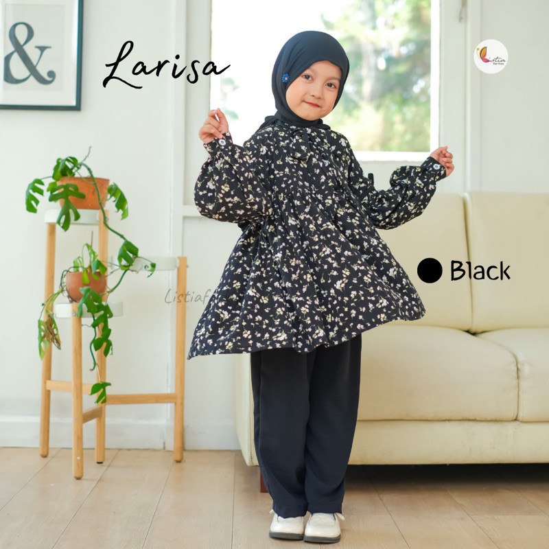 [THE NEWEST COLLECTIONS] One set Anak Perempuan LARISA - Setelan Celana Anak Perempuan 0-12 Tahun