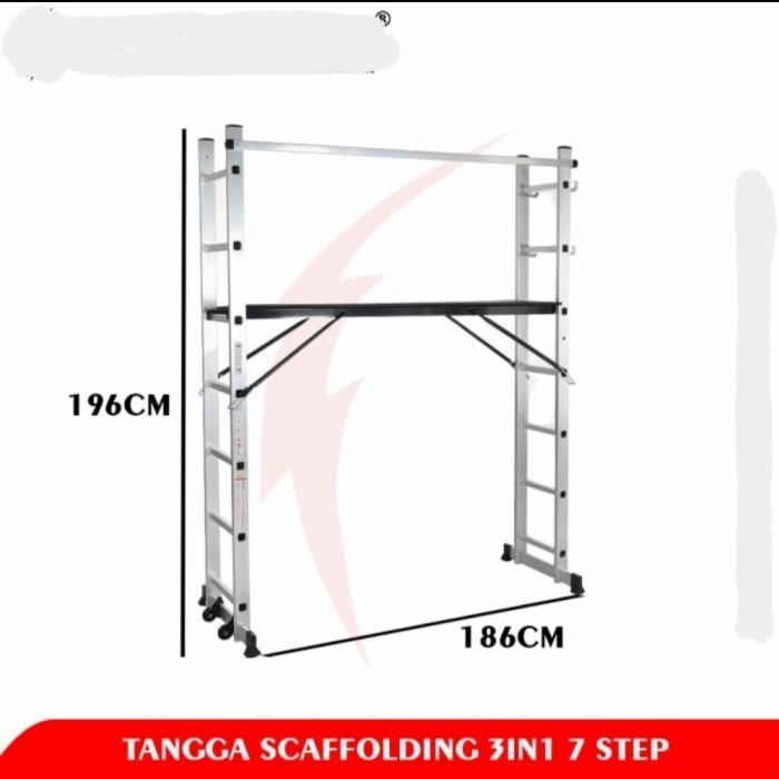 TSL1017 TANGGA SCAFFOLDING / SCAFFOLDING LADDER 7 STEP