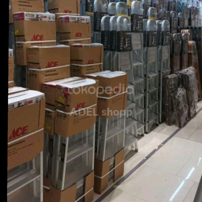KRISBOW 2.4M TANGGA LIPAT MULTI ALUMINIUM 4 STEP