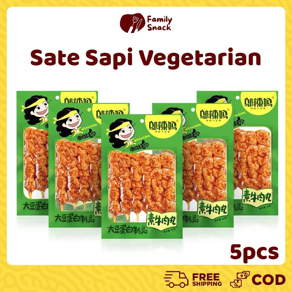 

CR - Latiao Family Snack - [5 pcs] [HALAL] Wulama Gluten Latiao Snack a Vegetarian Food | Wulama Gluten Chinese Snack Kembang Tahu TERLARIS