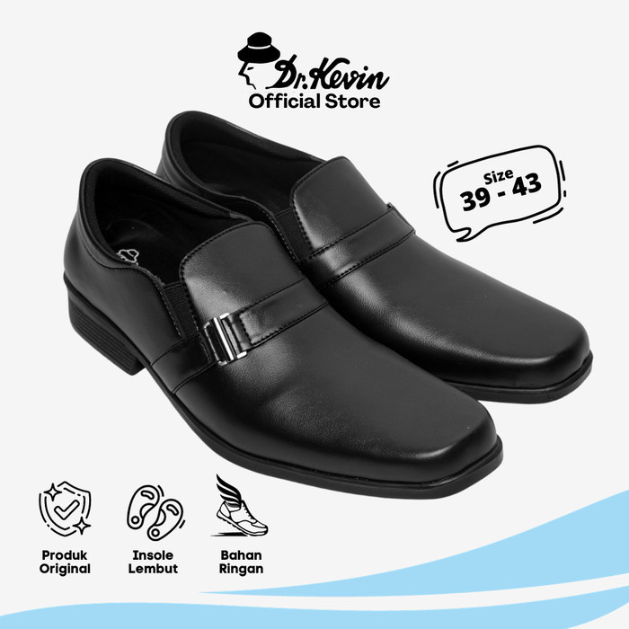 Dr. Kevin Sepatu Formal Pria Pantofel Res 831-037