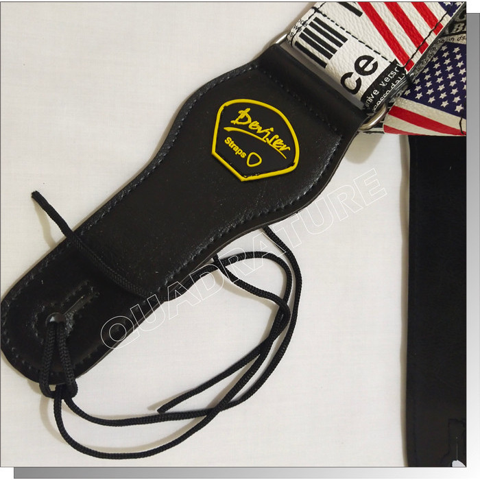 Tali Gitar Guitar Strap Deviser Motif Lebar 50 Mm