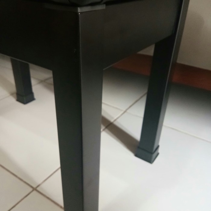 Kursi Bangku Piano Dengan Laci Kaki Besi Busa Empuk Kuat