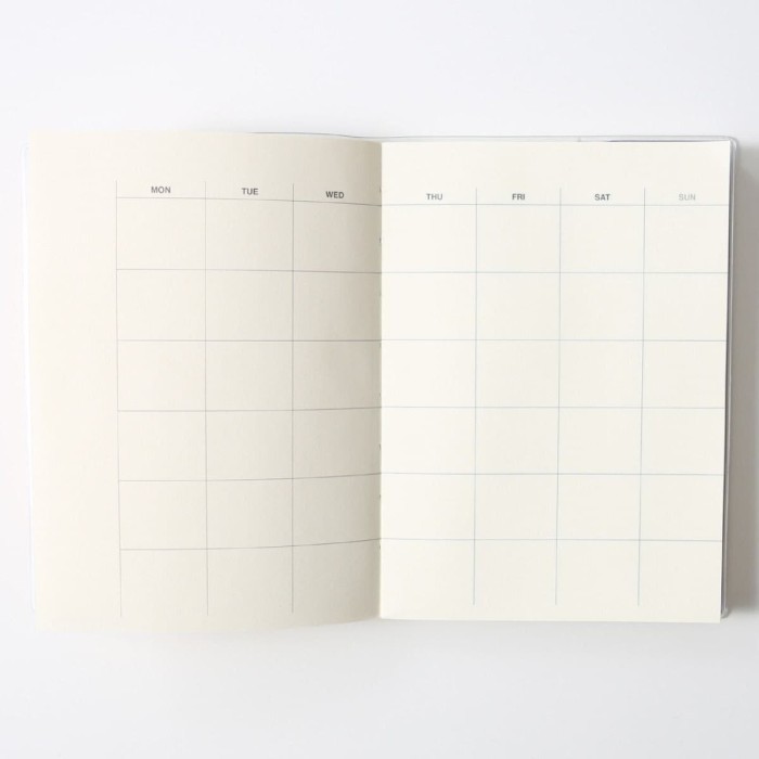 

BARANG TERLARIS MUJI Free Schedule Note / planner notebook / note book / agenda /diary