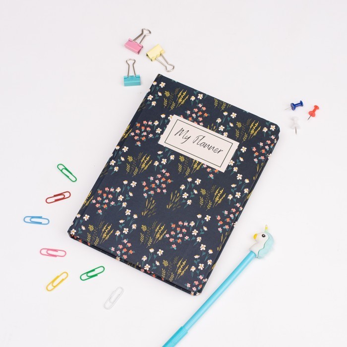 

BARANG TERLARIS Seruni Living Jurnal Lengkap Cantik Motif Bunga dengan Quotes