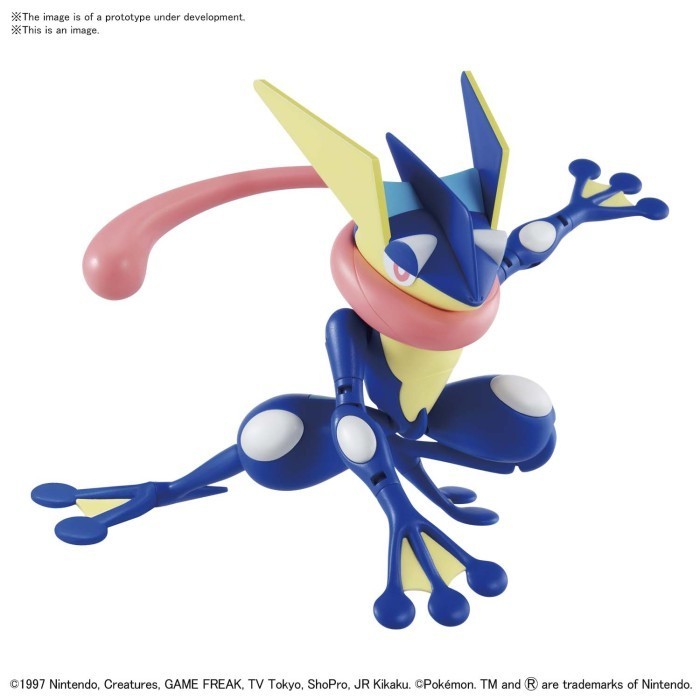 PROMO POKMON POKEPLA 47 GRENINJA BANDAI PLAMO COLLECTION MODEL KIT TERBARU