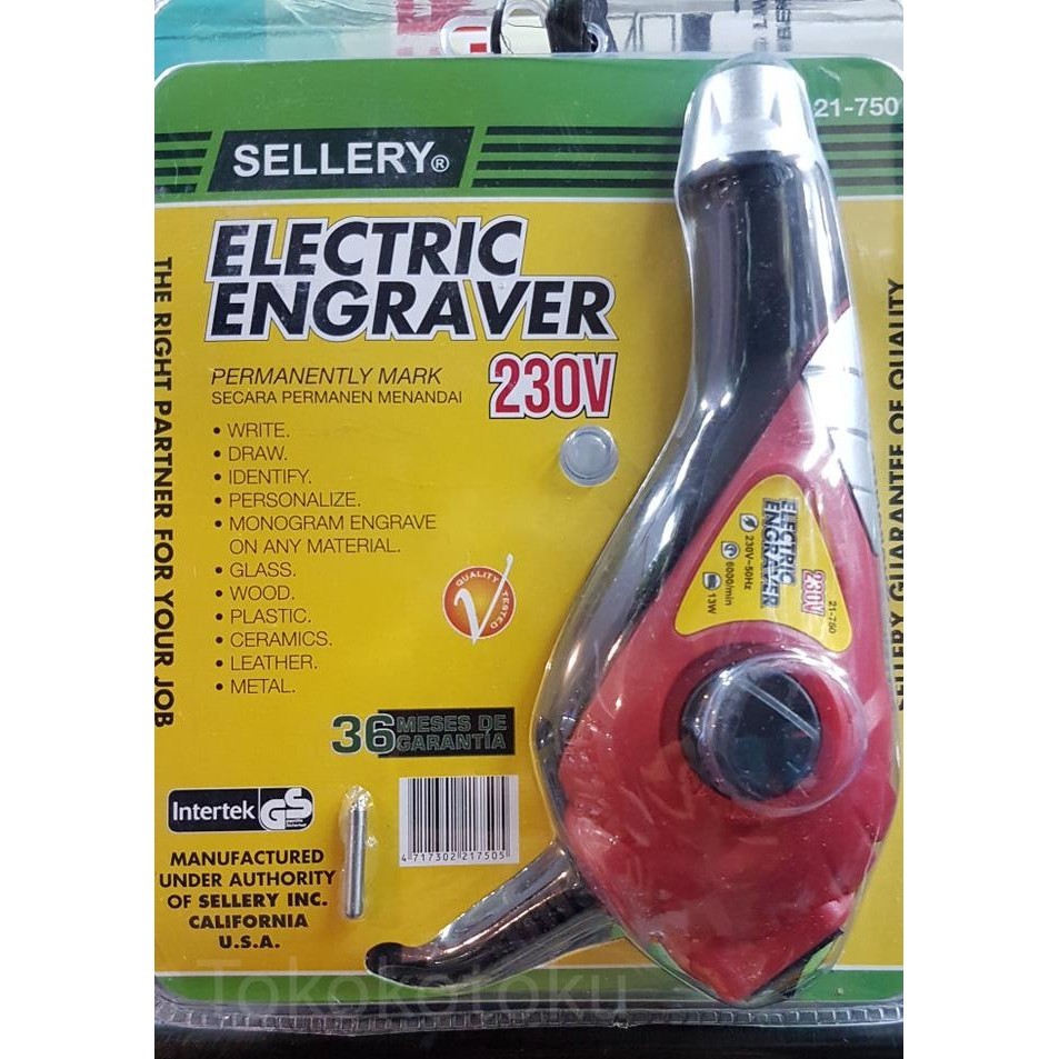 

Alat Ukir Elektrik Electric Engraver 230V Merk Sellery | Opheliazulaikastore