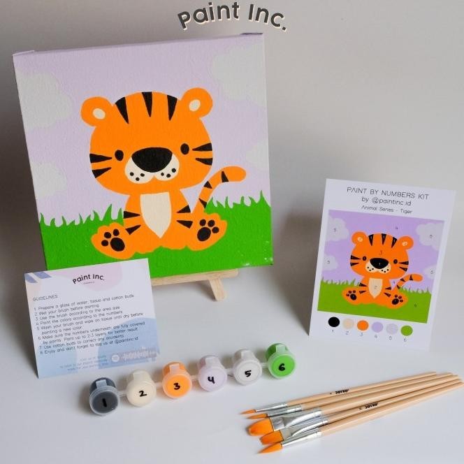 

Paint by Numbers Kit: Animal Series 1-8 | Paint Inc. ID | Painting Kit