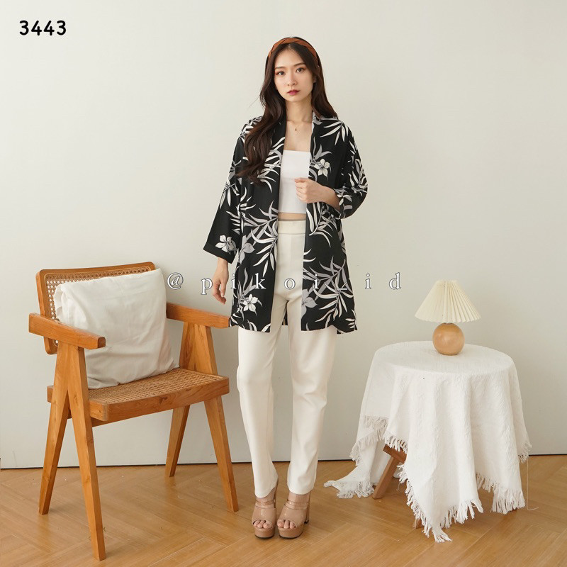 [COLD COLLECTIONS] Summer outer / cardigan wanita bunga / outer pantai / flowy cardi / cardigan
