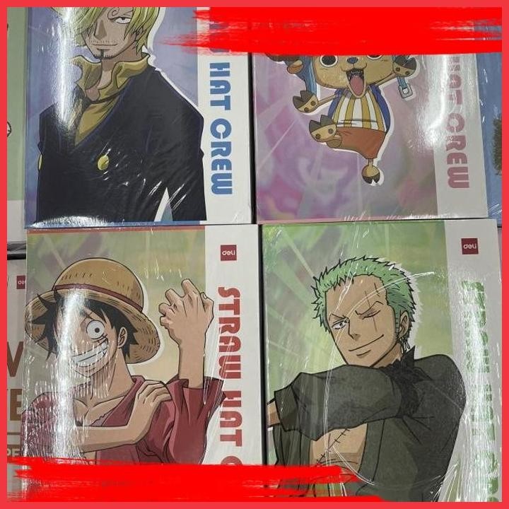 

(ANTI) BUKU DELI UKURAN BOXY 42 LEMBAR ISI 10 MOTIF STRAW HAT CREW ONE PIECE