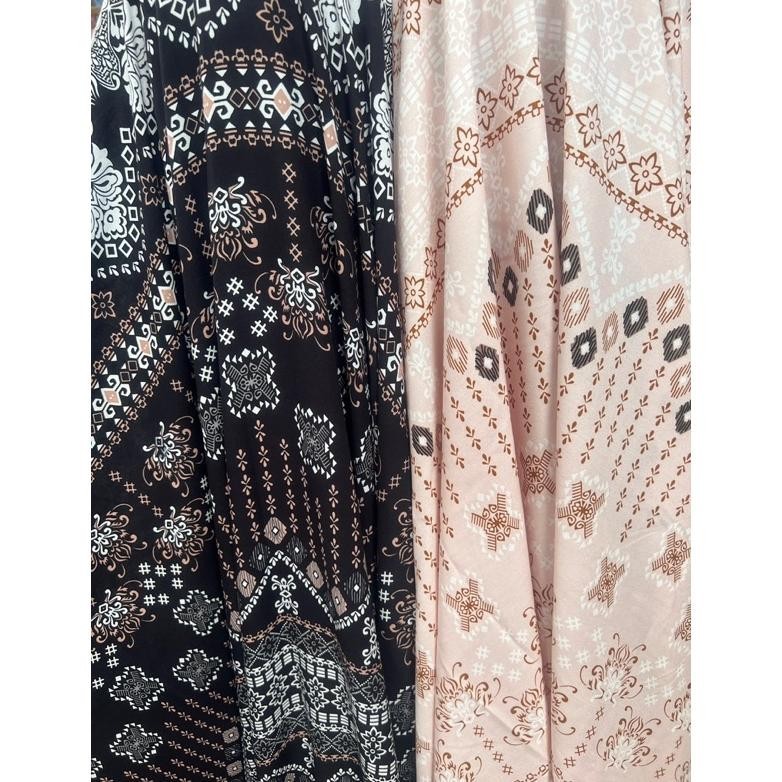 Kain Katun Rayon Visocse Premium Motif Abstrak Motif Pinggir Motif Terbaru