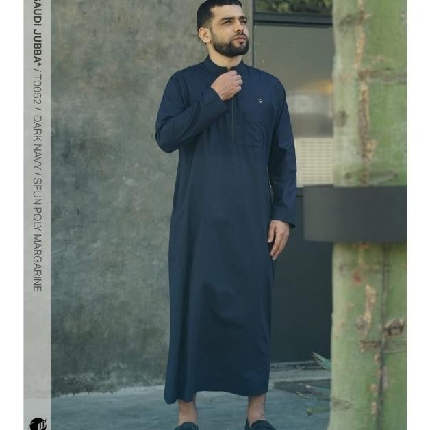 Baju SAMASE Jubba Saudi Pria Jubah Pria Dewasa T005 Lengan Panjang Murah