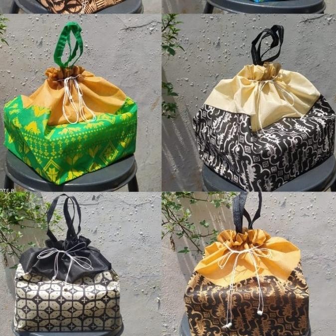 

Special - Tas spunbond Serut Motif batik 22 x 22 (12pcs) ..