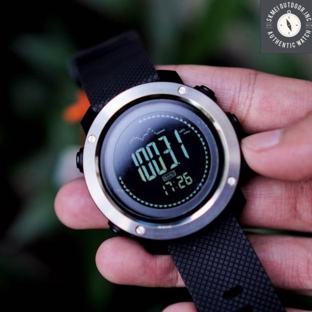 Jam Outdoor SKMEI TRAVERSE Altimeter Barometer Compass