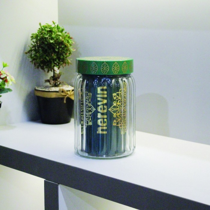 

Toples Kue / Toples Snack 1400Ml Bahan Kaca - Emssed