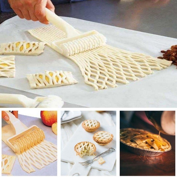 

Aq233 Alat Rol Pemotong Kue Pieroti Pastry Bahan Plastik Untuk Dekoras