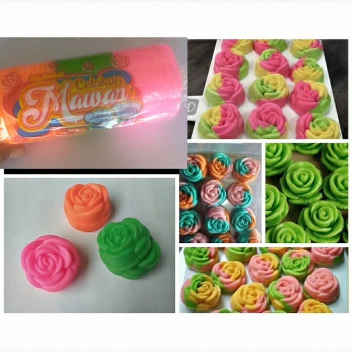 

Cetakan Kue Bentuk Mawar Besar Bahan Plastik
