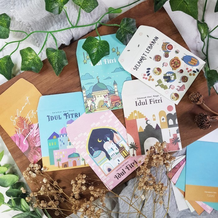 

Amplop Lebaran Idul Fitri Mini/Angpau Lebaran Isi 50 Pcs