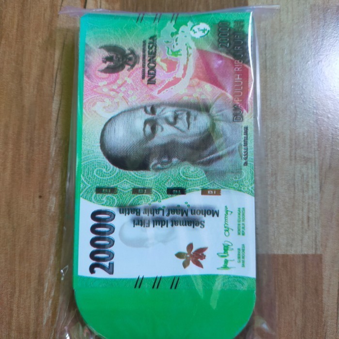 

Amplop Lebaran Unik Motif Uang 1 Pack Isi 10 Pcs