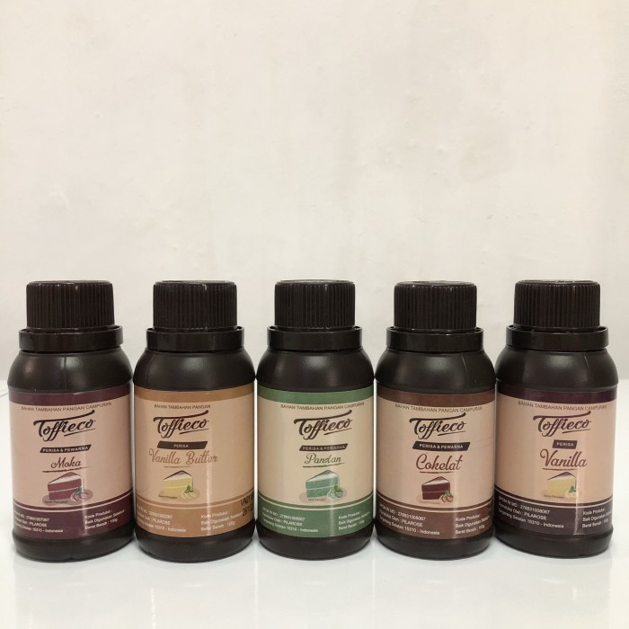 

Toffieco Pasta / Tofico / Toffico / Perisa / Pewarna / Bahan Kue