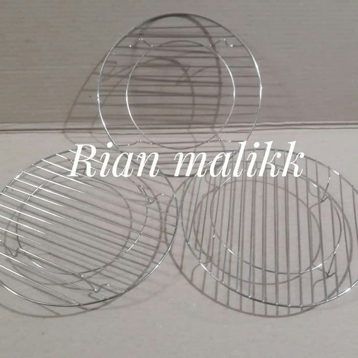 

Alat Pendingin Kue/Cooling Rack Bahan Stainless Diameter 26 Cm