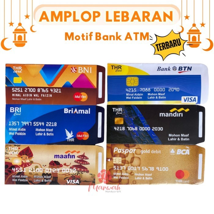 

Amplop Lebaran Motif Isi 10 Pcs Ukuran 7 X 18 Cm Angpau Unik