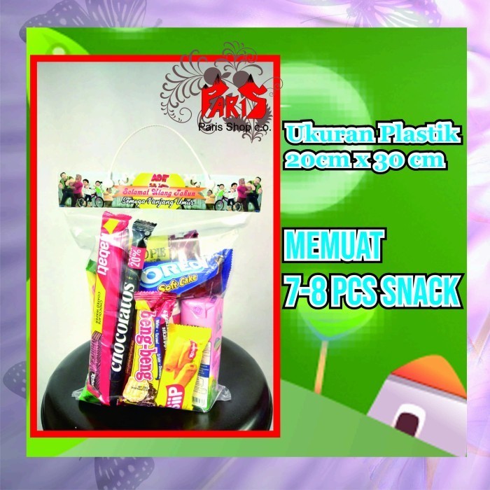 

Label Plastik Tas Parcel Jajanan Snack Thr Amplop Lebaran Angpao Cowok
