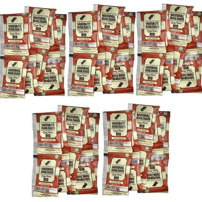 

Sambal Naknan Bawang 1 PACK 50 PCS (LIMA PULUH) SACHET AS76