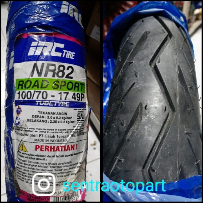 Ban Luar Tt 100 70 17 Nr 82 Nr82 Irc Gratis Ongkir