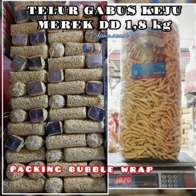 

1 BAL 1.8 KgTELUR GABUS KEJU DD / CENDOL KEJU DD ASLI