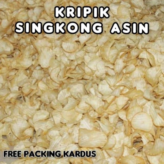 

ALMASNACK KRIPIK SINGKONG ASIN 250gr SNACK KILOAN MURAH