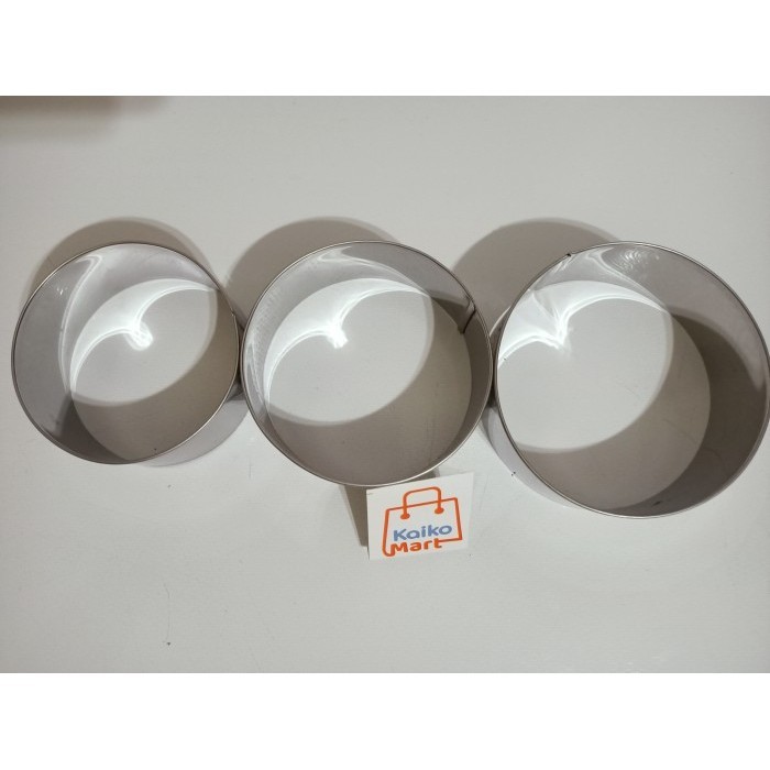 Ring Cetakan Kue Bulat Diameter 8 - 10Cm