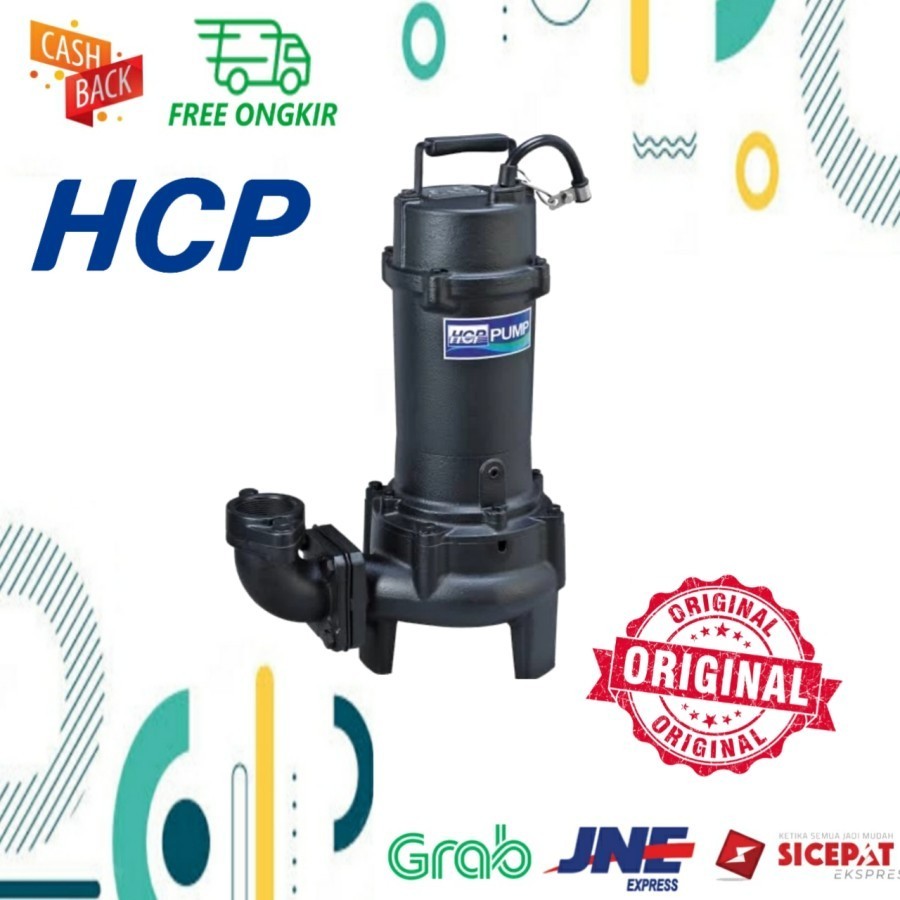 Pompa Celup Air Kotor Hcp Pompa Submersible HCP AFU4. 4 Sewage -1 Ph
