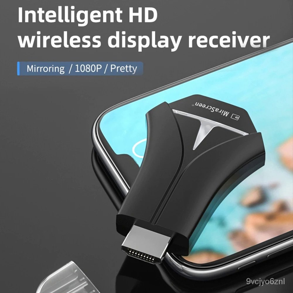 Mirascreen K12 Stik TV, Wifi Display Penerima HDMI Kompatibel Stream Cast Layar Cermin Airplay Mirac